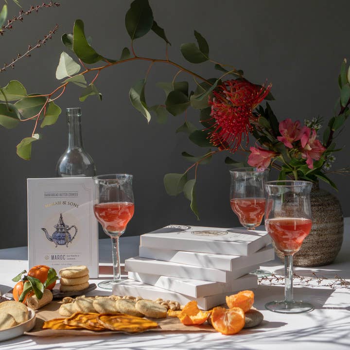 Makabi & Sons – Großhandel Cookie – Rosen-Pistazien-Kardamom-Plätzchen - Maroc