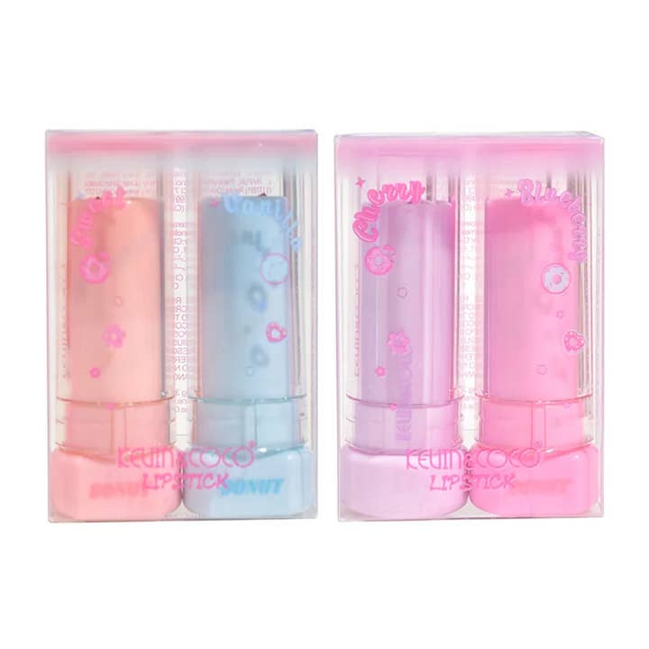 PINEAPPLE Beauty - Wholesale Lipstick - Kevin & Coco KC247851 2 in 1 Lipstick - 24 pcs