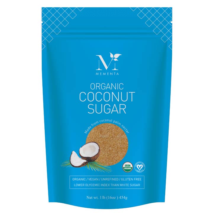 Mementa Inc. - Wholesale Sugar/Sweetener - Organic Coconut Sugar - 24 Case Size