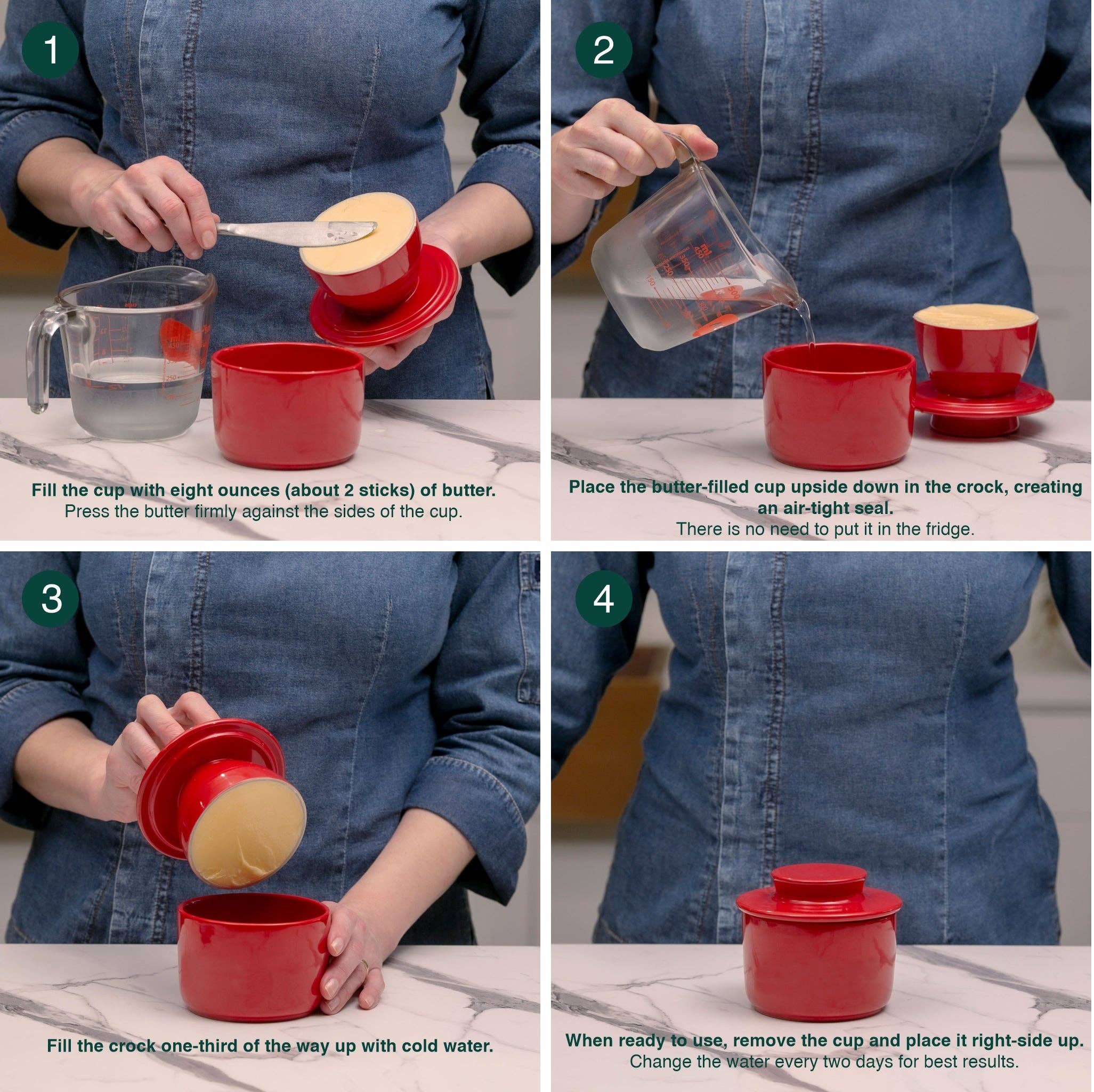 Ceraflame - Wholesale Butter Dish - French Butter Crock - Premium Ceramic5