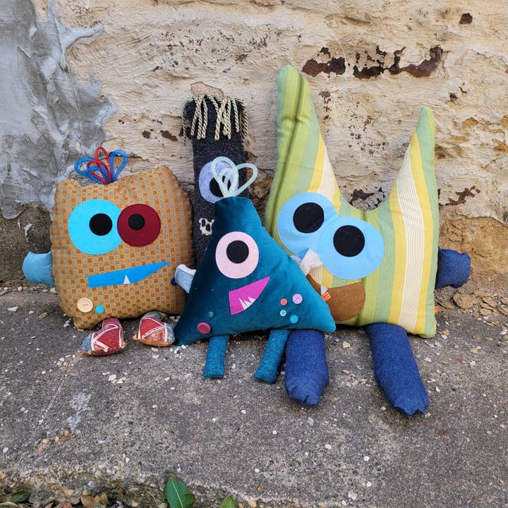 Monsters On Main - Wholesale Stuffed/Plush Toy - Kids & Baby - Large Monster Bundle - 4 pk5