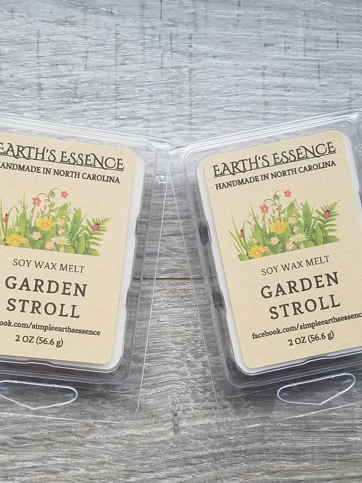 Gartenbummel 2 oz Sojawachsschmelzen für den Großhandel von Earth's Essence