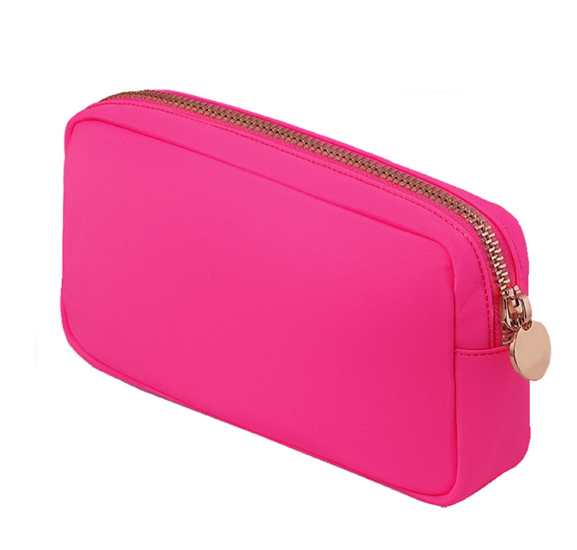 MiMi Wholesale - Wholesale Makeup/Cosmetic Bag - HM1013 Stacy Round Zippered Nylon Cosmetic/Travel Pouch3