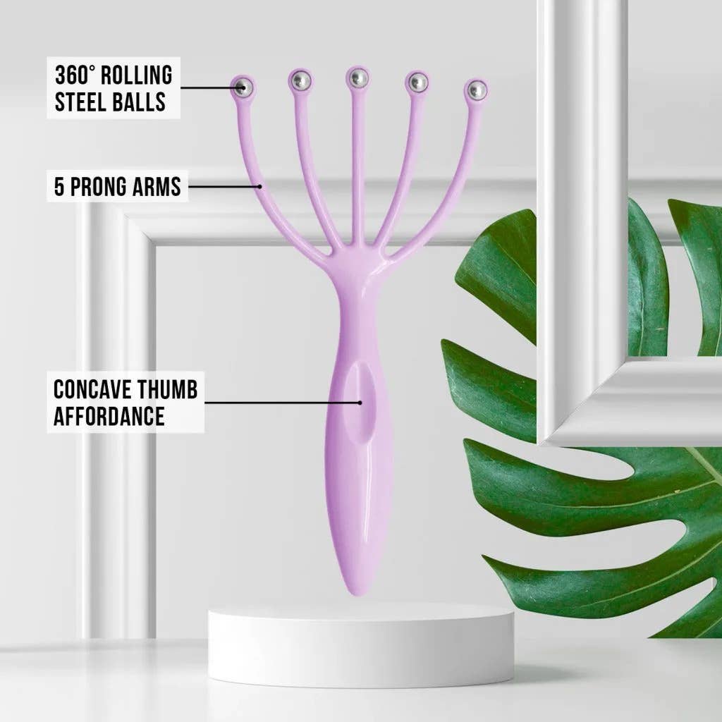 Lindo - Wholesale Head Scratcher/Massager - Lindo Mini Prong - Head Massager6