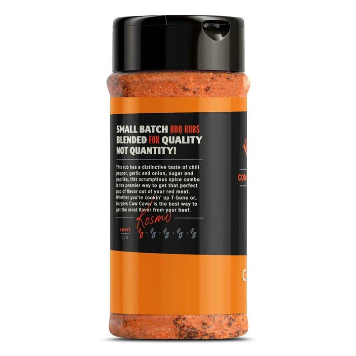 Kosmos Q - Wholesale Rub - Cow Cover Seasoning (Case of 12)