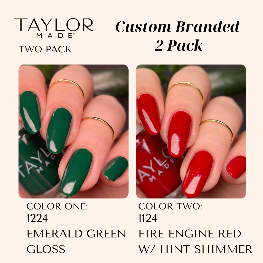 Taylor Made Polish – wholesale Nail polish – Custom Nail Polish: 2 Pack Long-wearing + Vegan + Non-toxic177