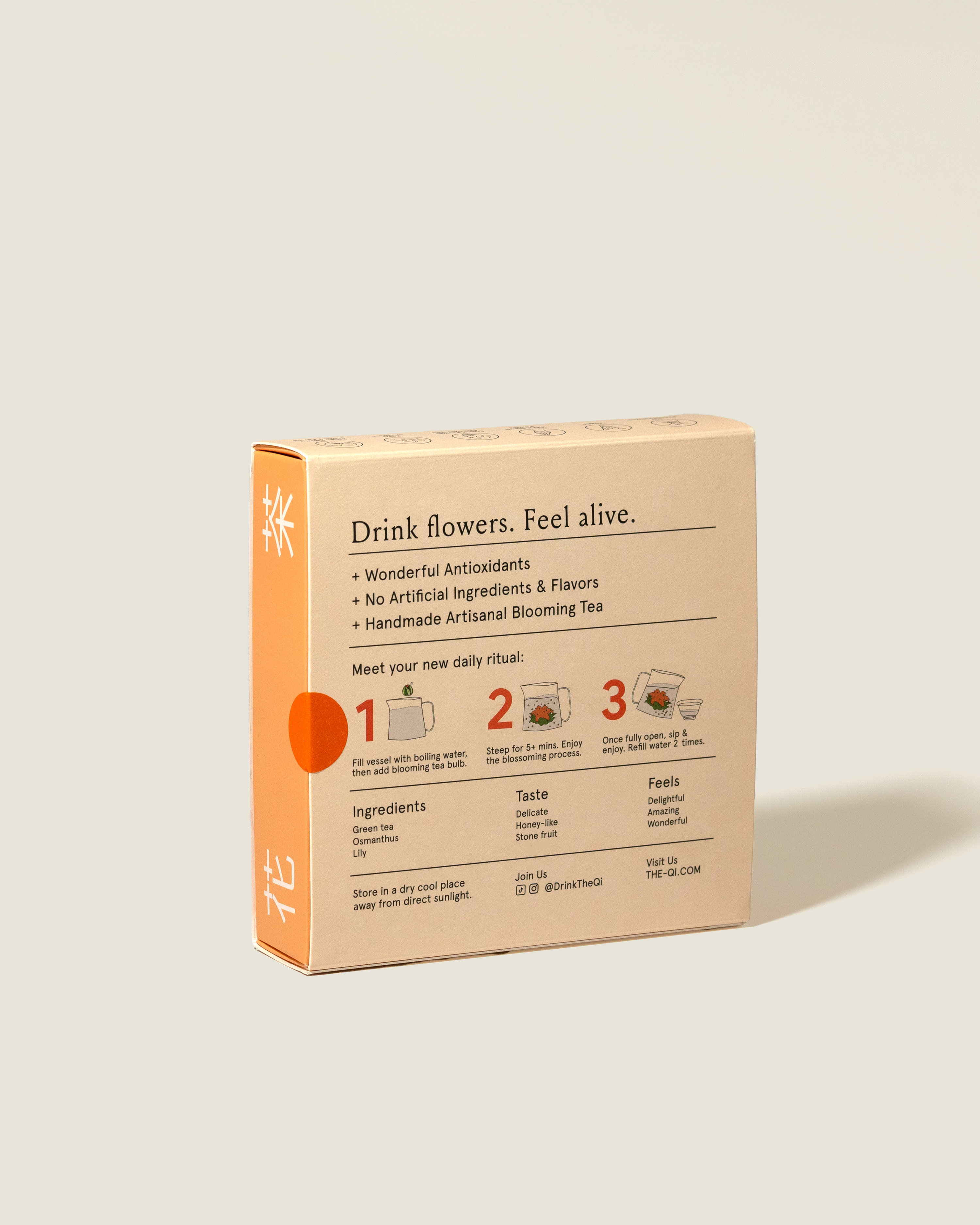 The Qi - Wholesale Health/Detox Tea - Inner Radiance Blooming Tea1