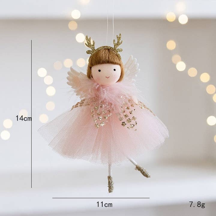 UZ Wholesale Store - Vendita all'ingrosso Decorazione - Gonna in pizzo con decorazioni per alberi di Natale per ragazze5