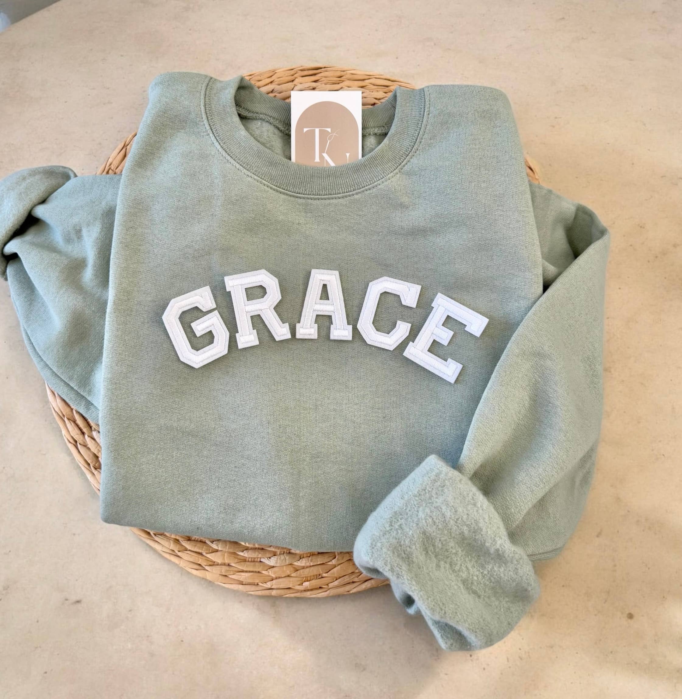 Threads And Needles, INC. - Wholesale Sweatshirt - Unisex - Grace Upon Grace Sweatshirt, Christian Sweatshirt2