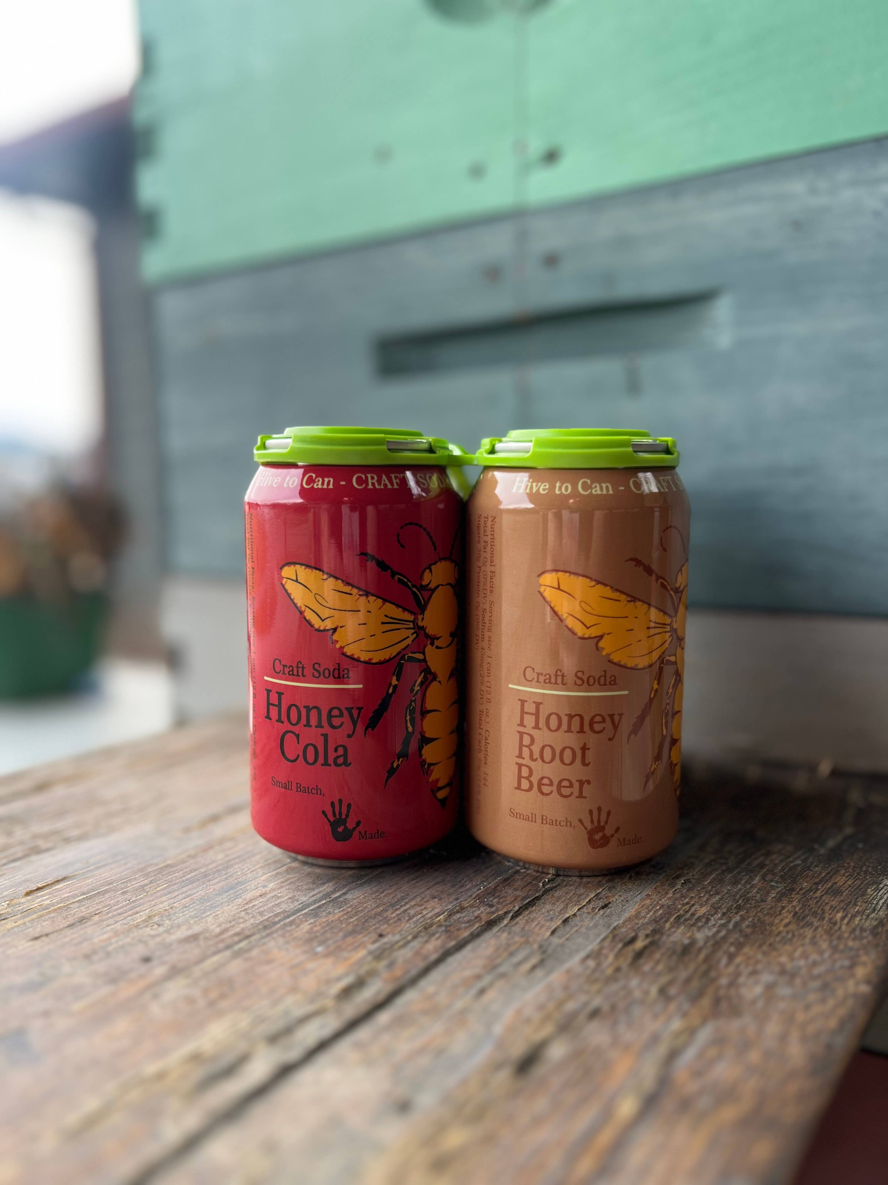 Wehrloom Honey - Wholesale Soda/Carbonated Drink - Honey Soda Sampler - 4 Pack1