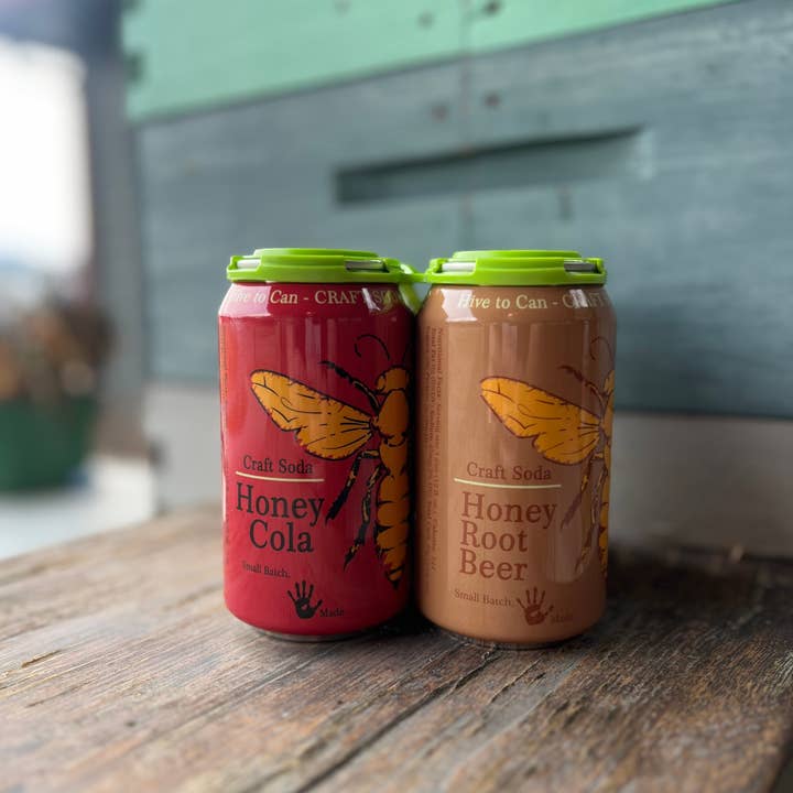 Wehrloom Honey - Wholesale Soda/Carbonated Drink - Honey Soda Sampler - 4 Pack1