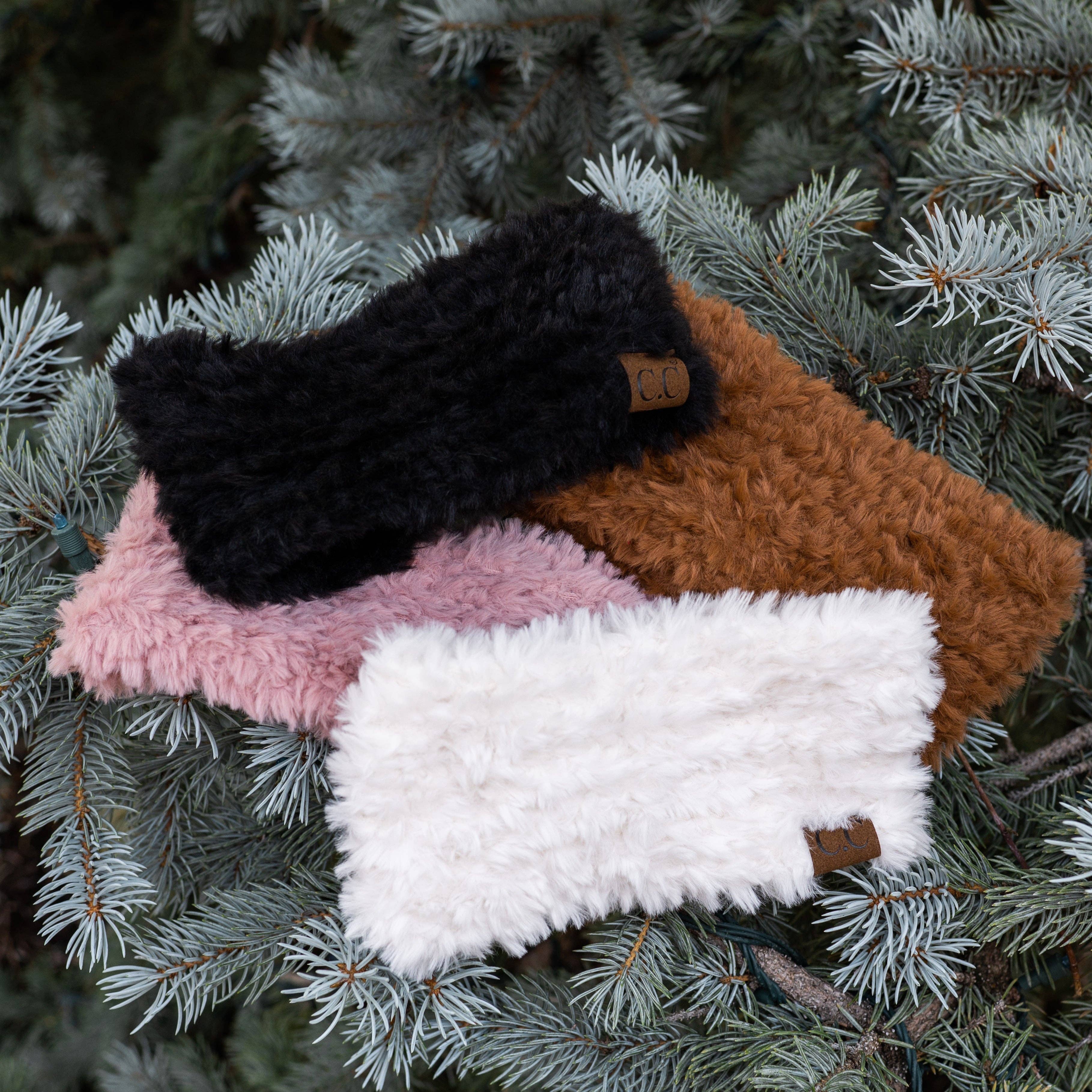 Truly Contagious - Wholesale Fashion Headband - Women's - CC Newest Faux Fur Head Wrap ( HWE0004 )3