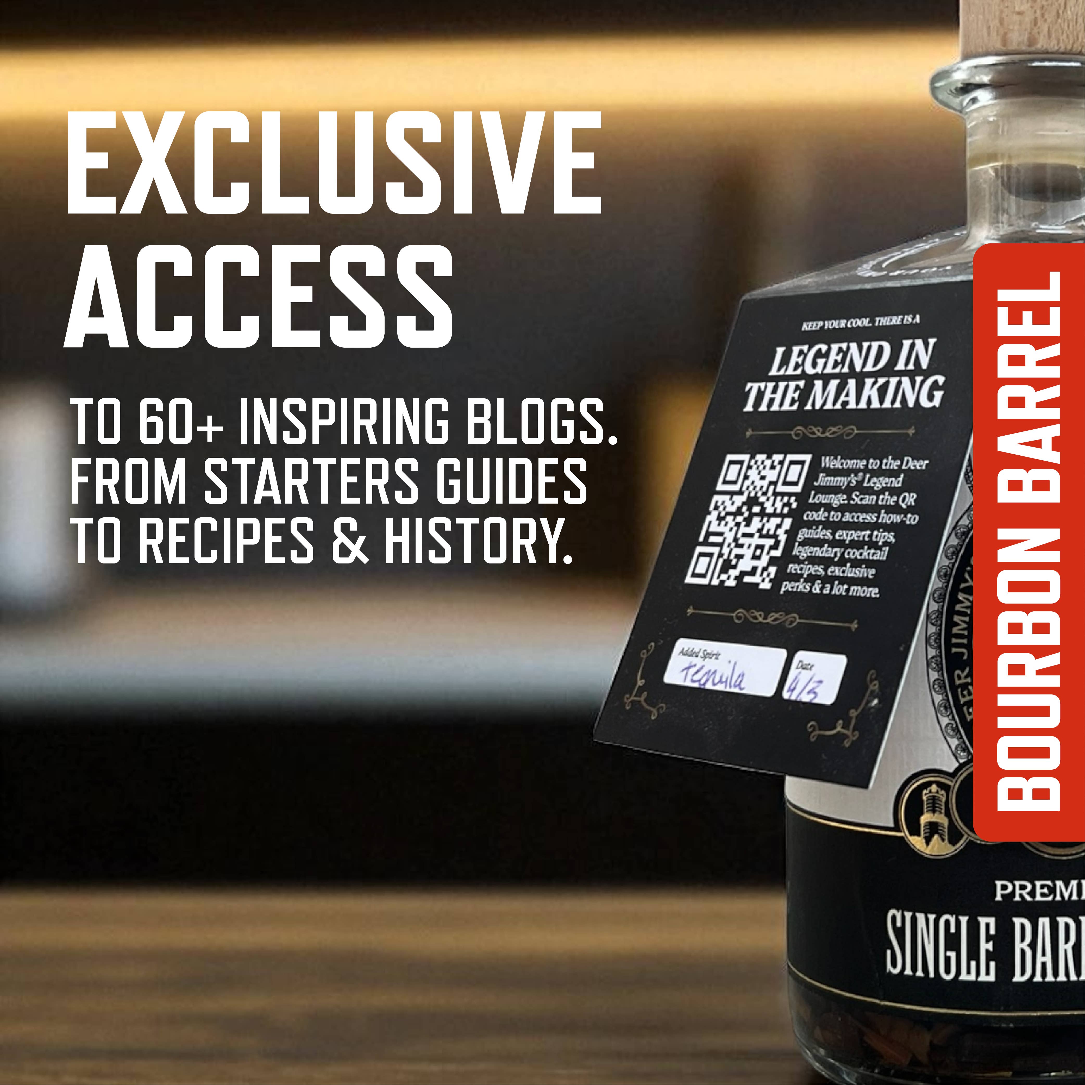 Deer Jimmy's® - Wholesale DIY Drink Kit - Deer Jimmy's® DIY Whiskey Gift Set – Kentucky Bourbon Barrel5