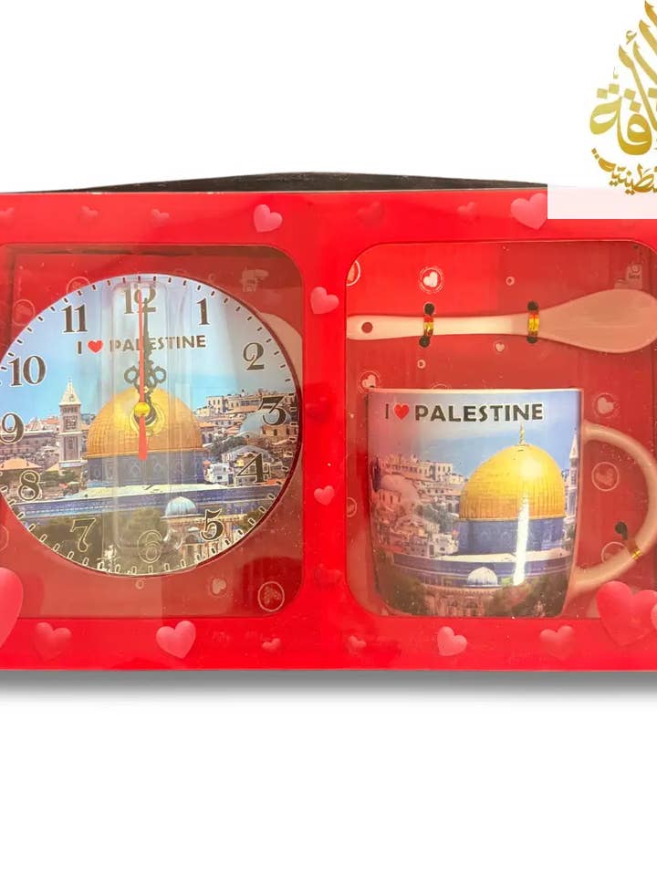 Collezione di Tazze: Al Quds, Kuffiyeh e Altro per la vendita all'ingrosso da parte di Palestinian Elegance