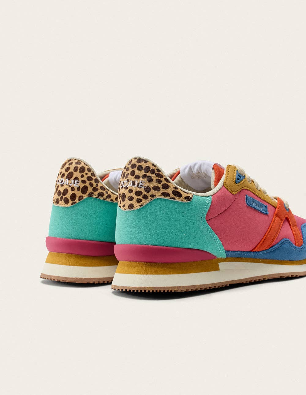 Odaje Sneakers - Wholesale Lifestyle Sneakers - Women's - Andrée Low Sneakers - Blue Bordeaux Mustard5