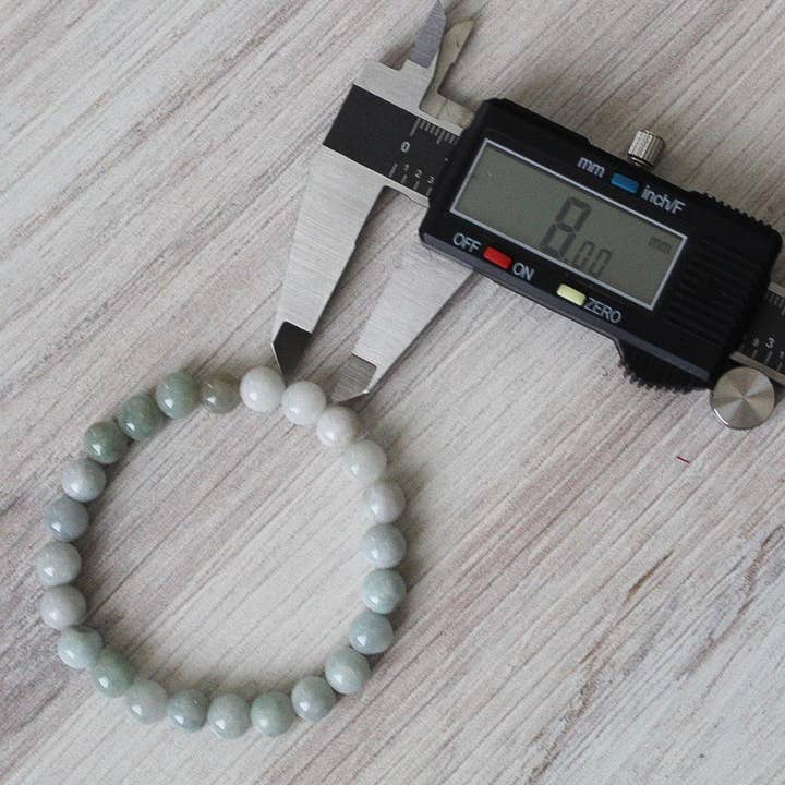 Pebble House - Wholesale Beaded Bracelet - Jade Bracelet 8mm - Crystals & Stones4