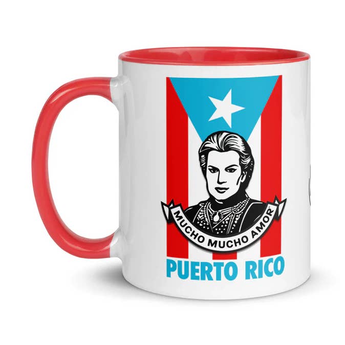Walter Mercado Beaucoup Beaucoup d'Amour® Tasse Porto Rico pour la vente par Walter Mercado