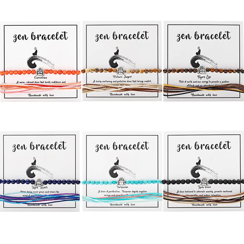 Gypsy Soul - Wholesale Beaded Bracelet - Zen Buddha Energy Bracelet - 12 pcs3