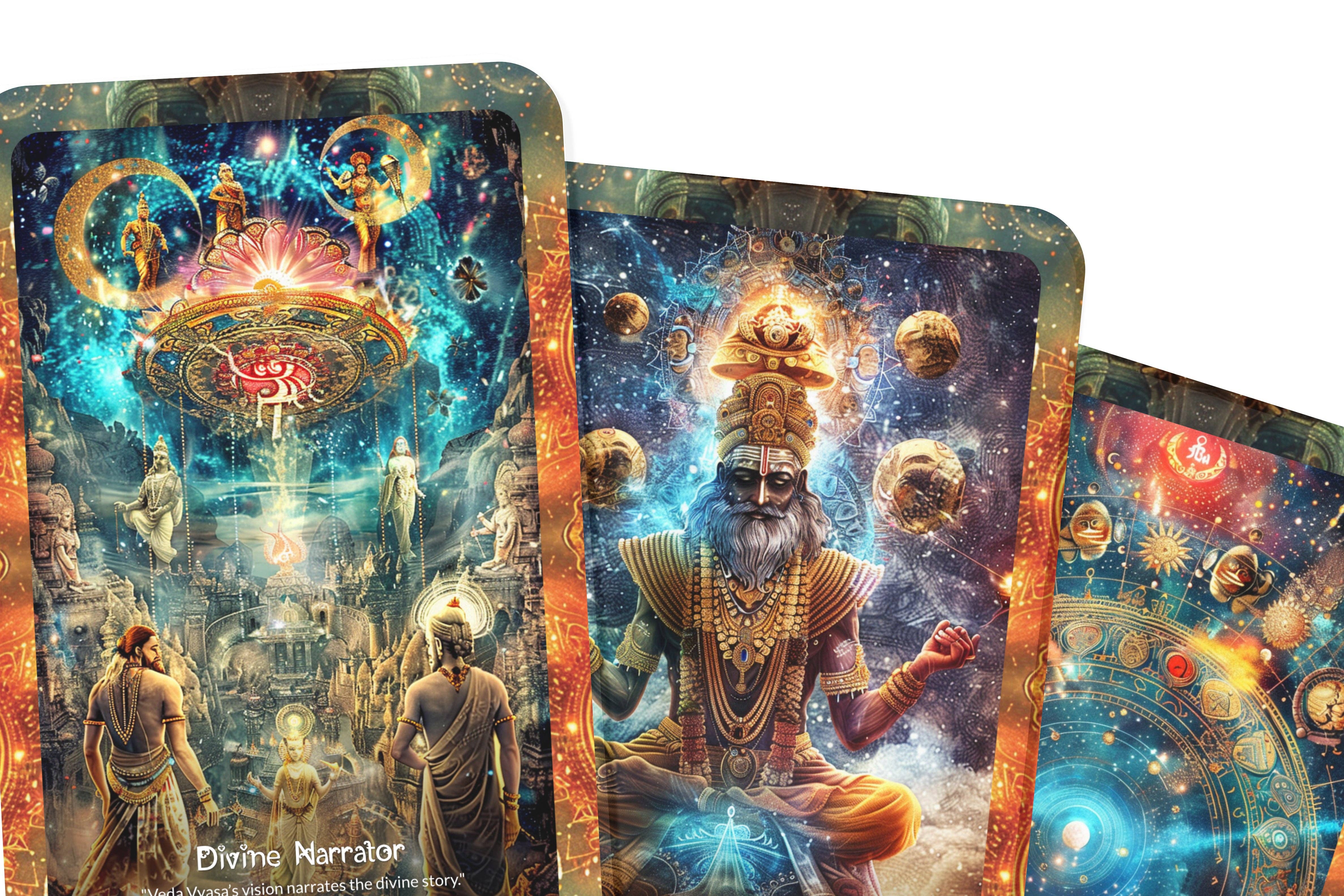 IBIZA TAROT - Vendita all'ingrosso Tarocchi - Carte Oracolo di Veda Vyasa - 22 Carte di Guida Divina7