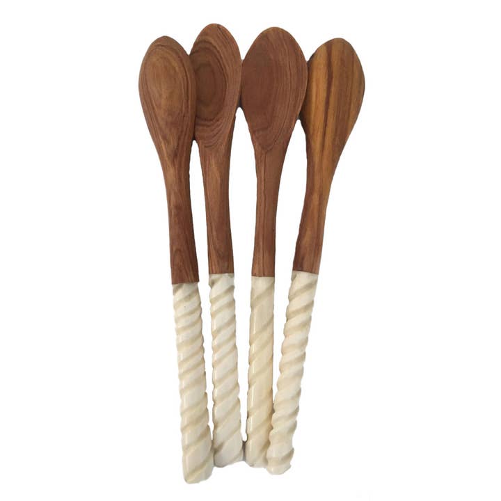 Spiral Condiment Spoon for wholesale by Design Africa