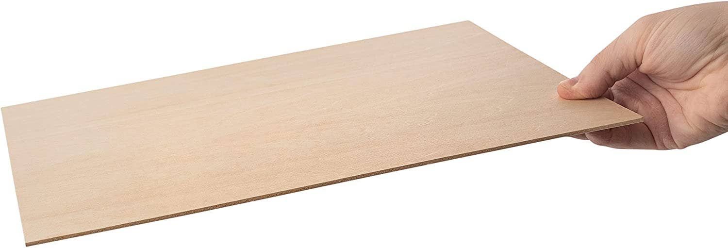 Hammont - Wholesale Craft Supplies - Basswood Sheets 12X8X1/16 8 Pack1
