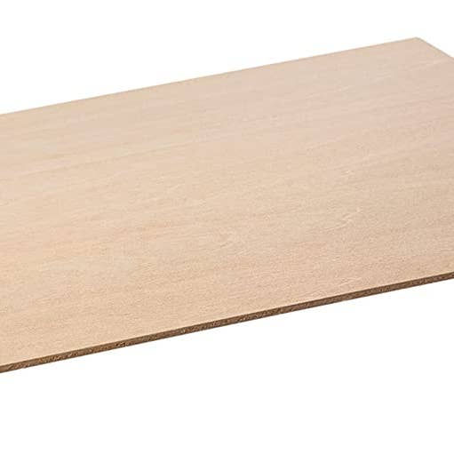 Hammont - Wholesale Craft Supplies - Basswood Sheets 12X8X1/16 8 Pack1
