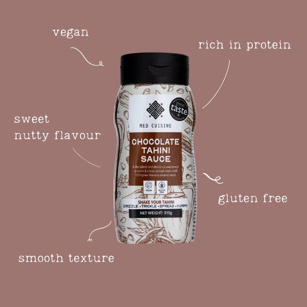 Med Cuisine EU - Wholesale Sauce - Chocolate Tahini Sauce - 310GR 1