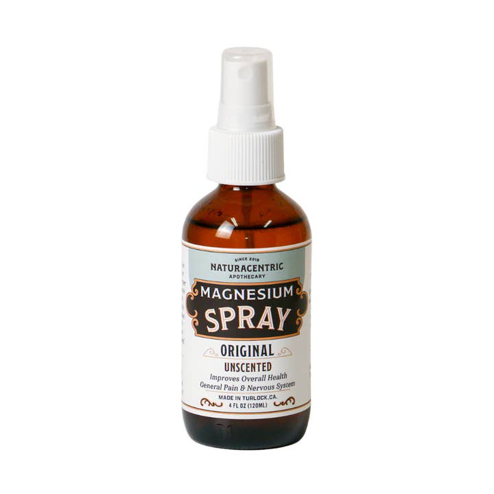 Spray à l'huile de magnésium original non parfumé pour la vente par Naturacentric