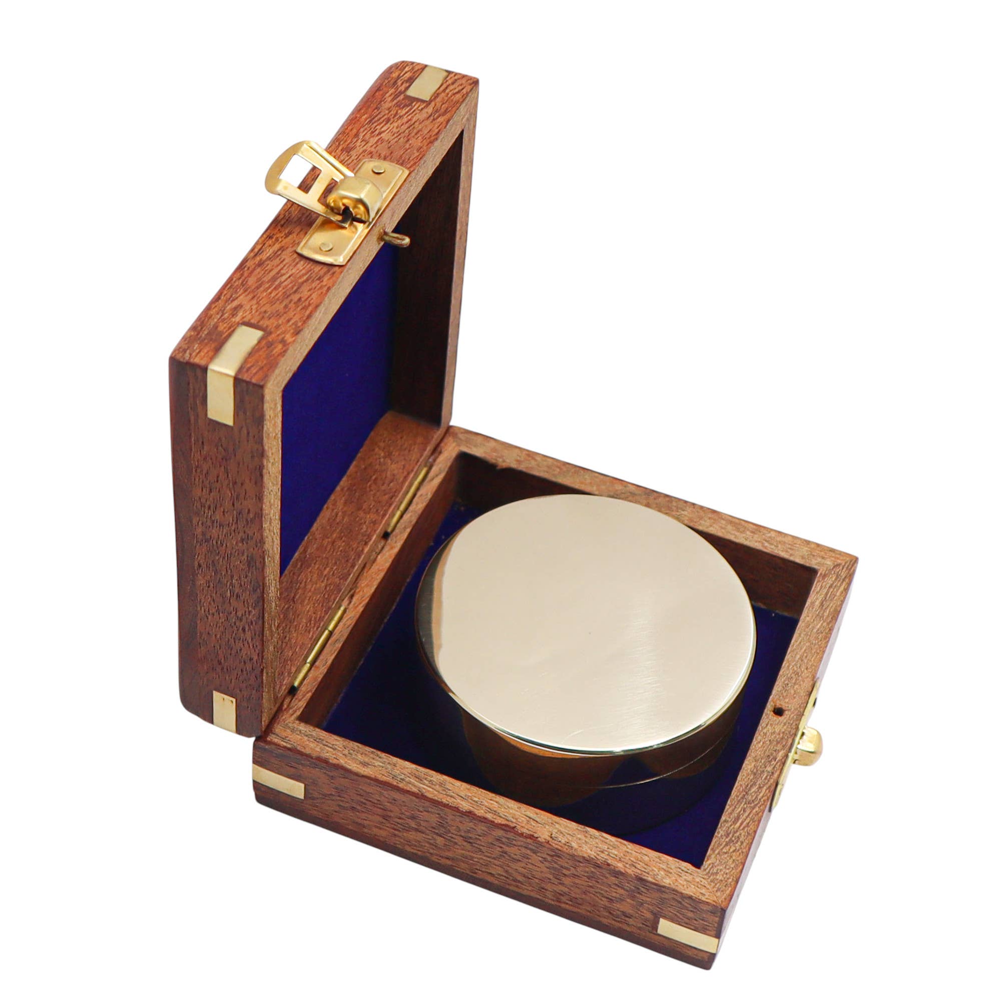 Dollond & Co. – wholesale Navigational compass – Personalised Signature Sundial Compass with Wood Box1