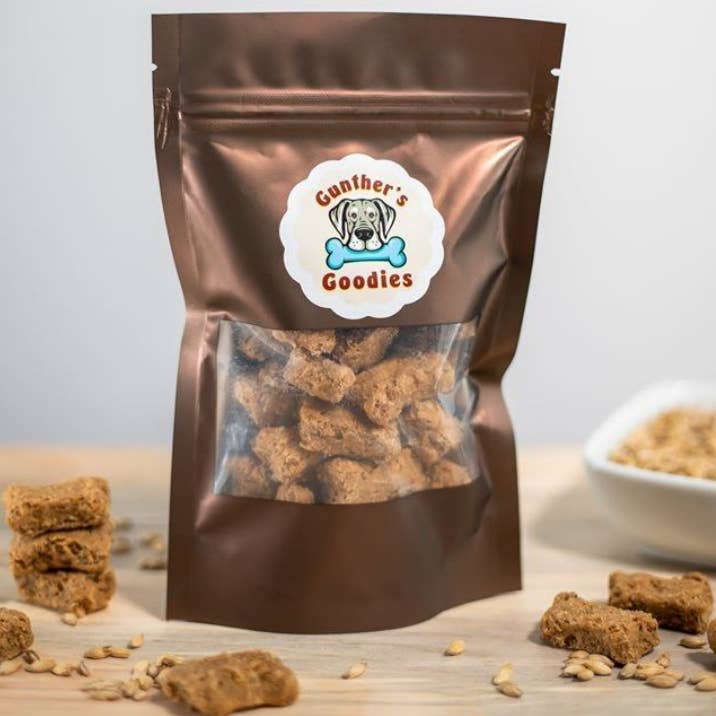 Wholesale Peanut Butter Gourmet Dog treats Mini size 8 oz bag for
