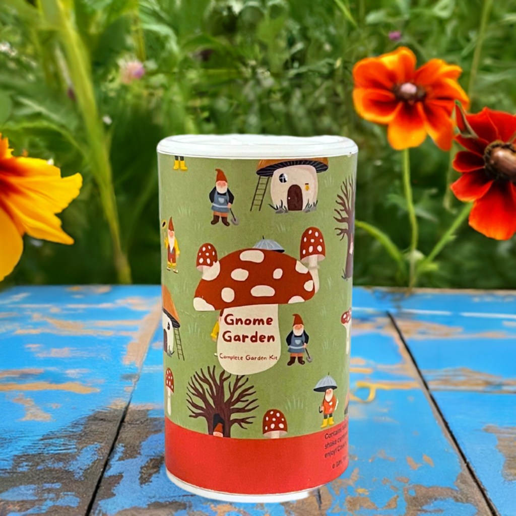 Gifts That Bloom - Wholesale Plant Seeds - Gnome Shaker Garden Can Seed Kit1