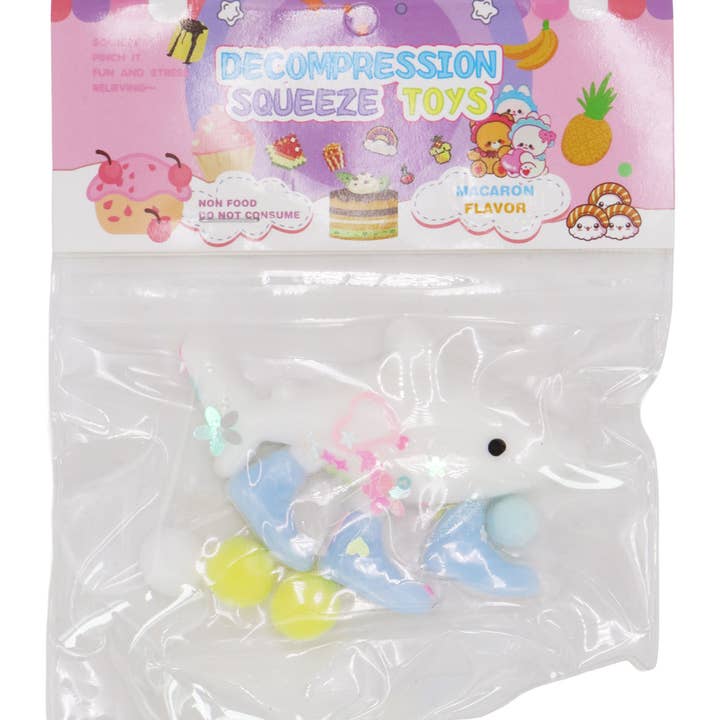 ASSORTED Brain Rot Memes Mochi Pom Pom Squishy Bag - 20 pcs for wholesale on Faire15