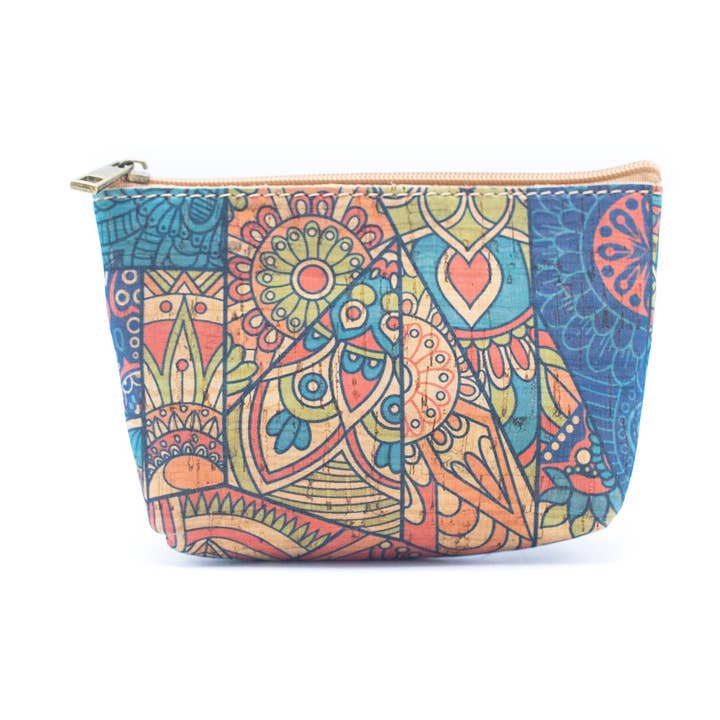 MIX units Women's pattern cork coin purse BAG-046(10units) for wholesale on Faire15