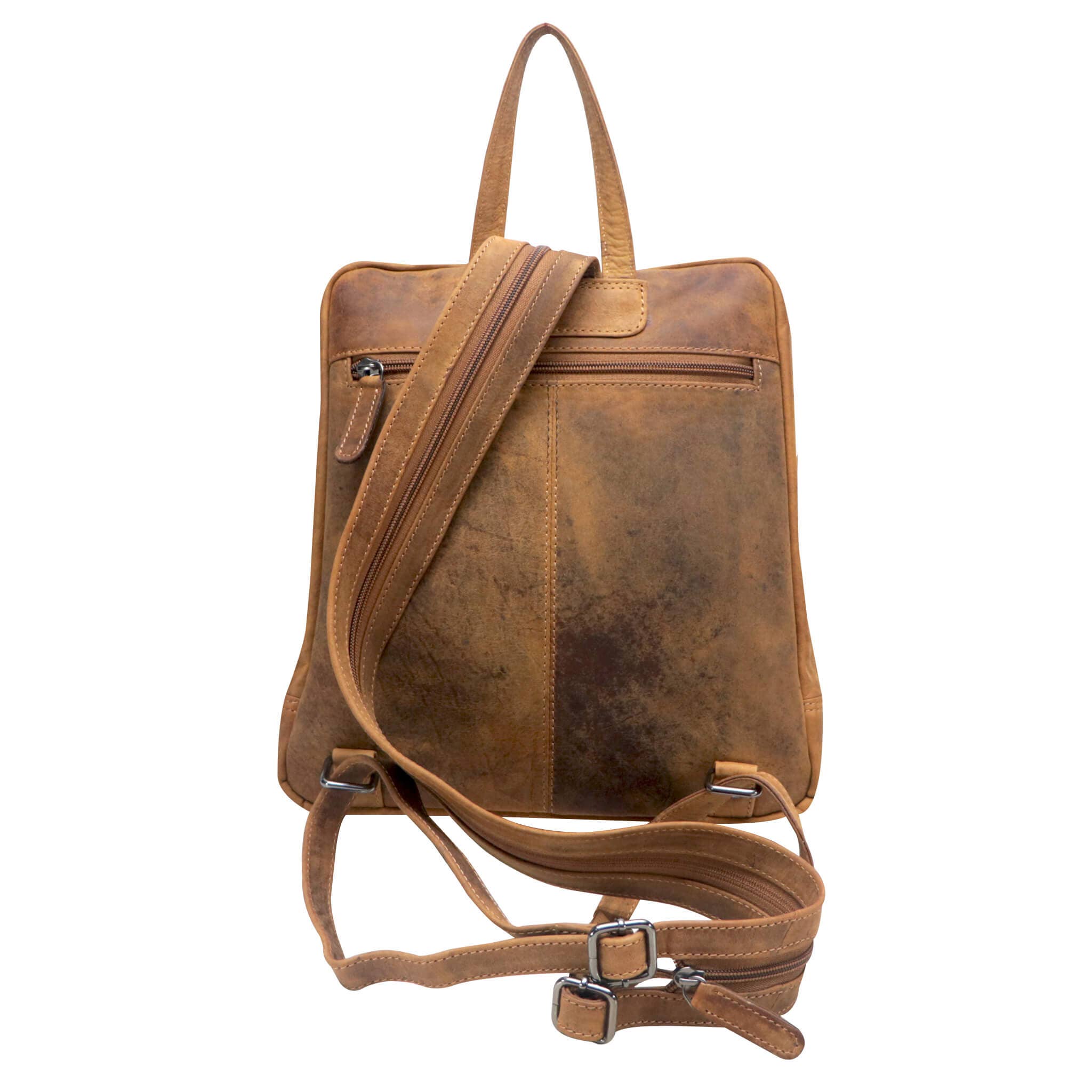 Greenwood - Wholesale Rugzak - Dames - Anna vintage leren rugzak, kleine damestas, leren daypack1