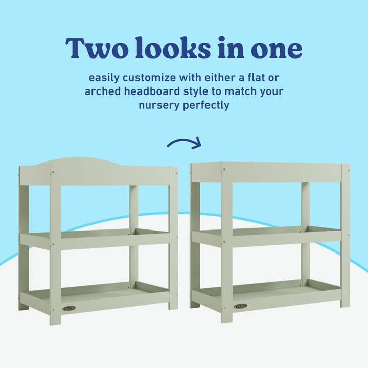 Storkcraft - Wholesale Changing Mat/Pad - Baby - Graco® Customizable Changing Table with Water-Resistant Changing Pad87