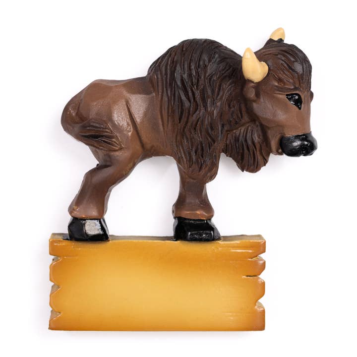 Wampum Buffalo Magnet for wholesale by Mother Moose Gifts