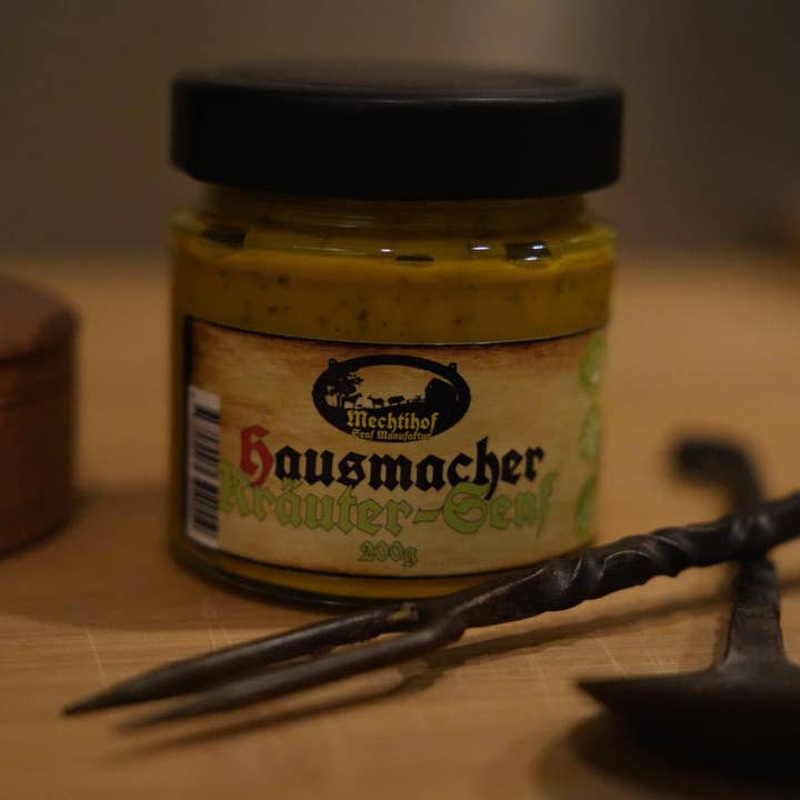 Mechtihof - Wholesale Mustard - Mechtihof herb mustard 200g1