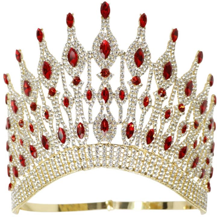 TAPA fashion - Wholesale Tiara - Women's - Crystal Tiara Crown HT0956 (1PC)18