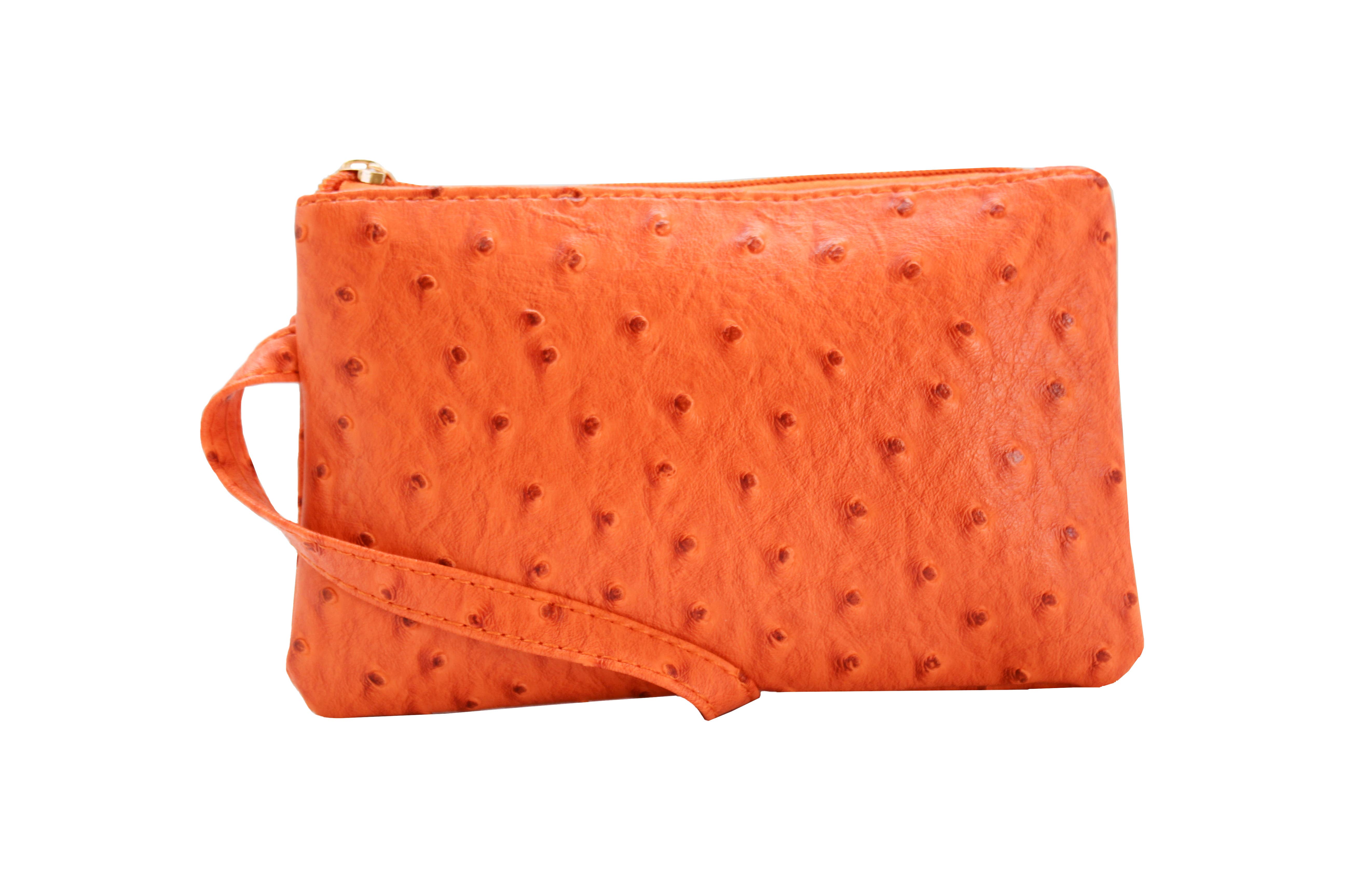 22 Tote - Vente Bracelets - Pochette bracelet autruche éclatante11