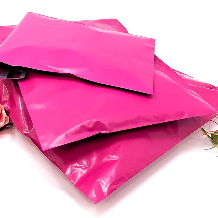 19x24 rosa polykuvert, set om 100 för wholesale av Majestic mailers