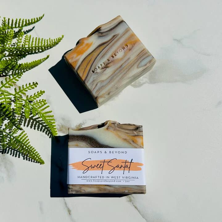Sweet Santal Soap Bar  for wholesale by Soaps & Beyond