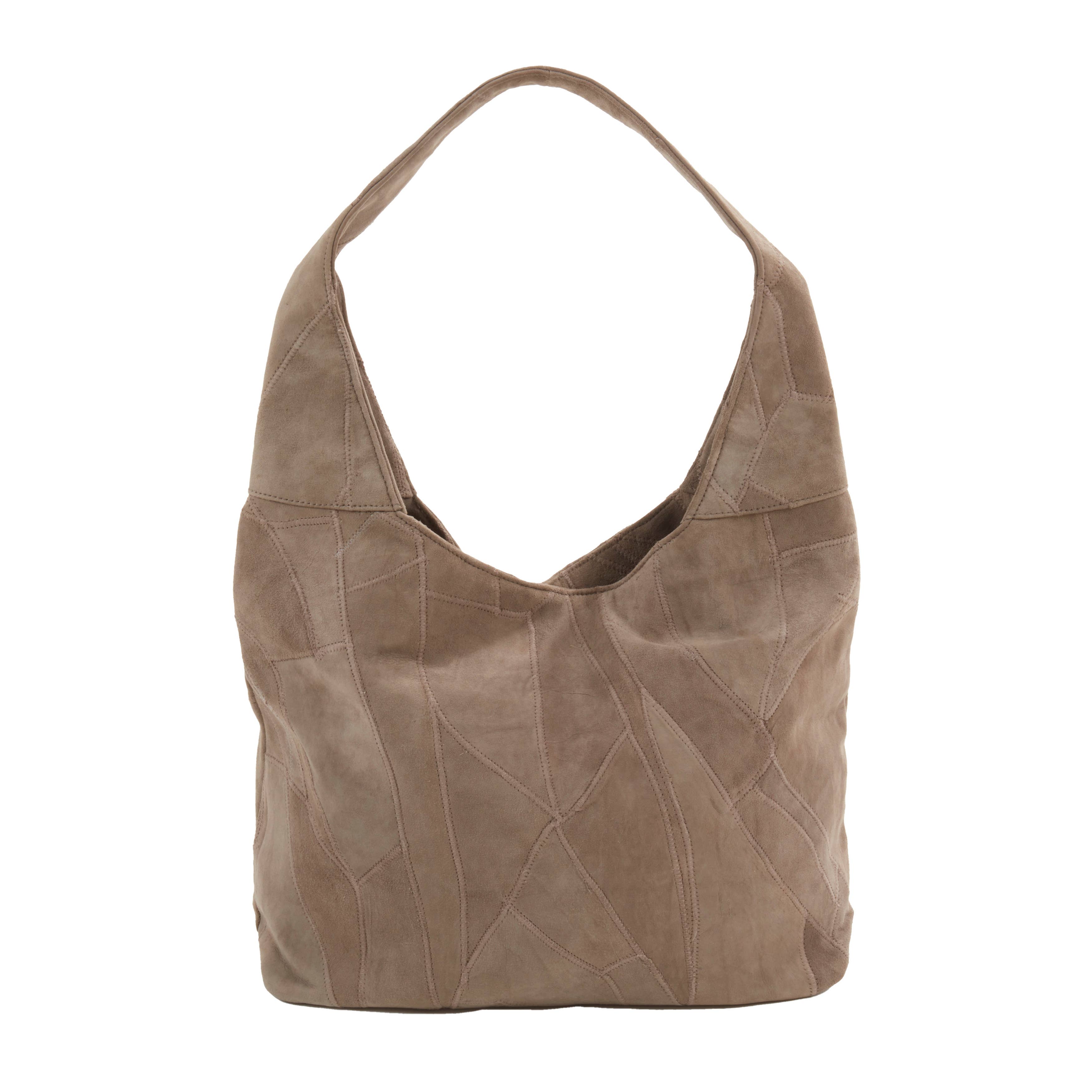 Saro Lifestyle - Wholesale Shoulder Bag - Women's - Artisanal Leather Patchwork Purse2