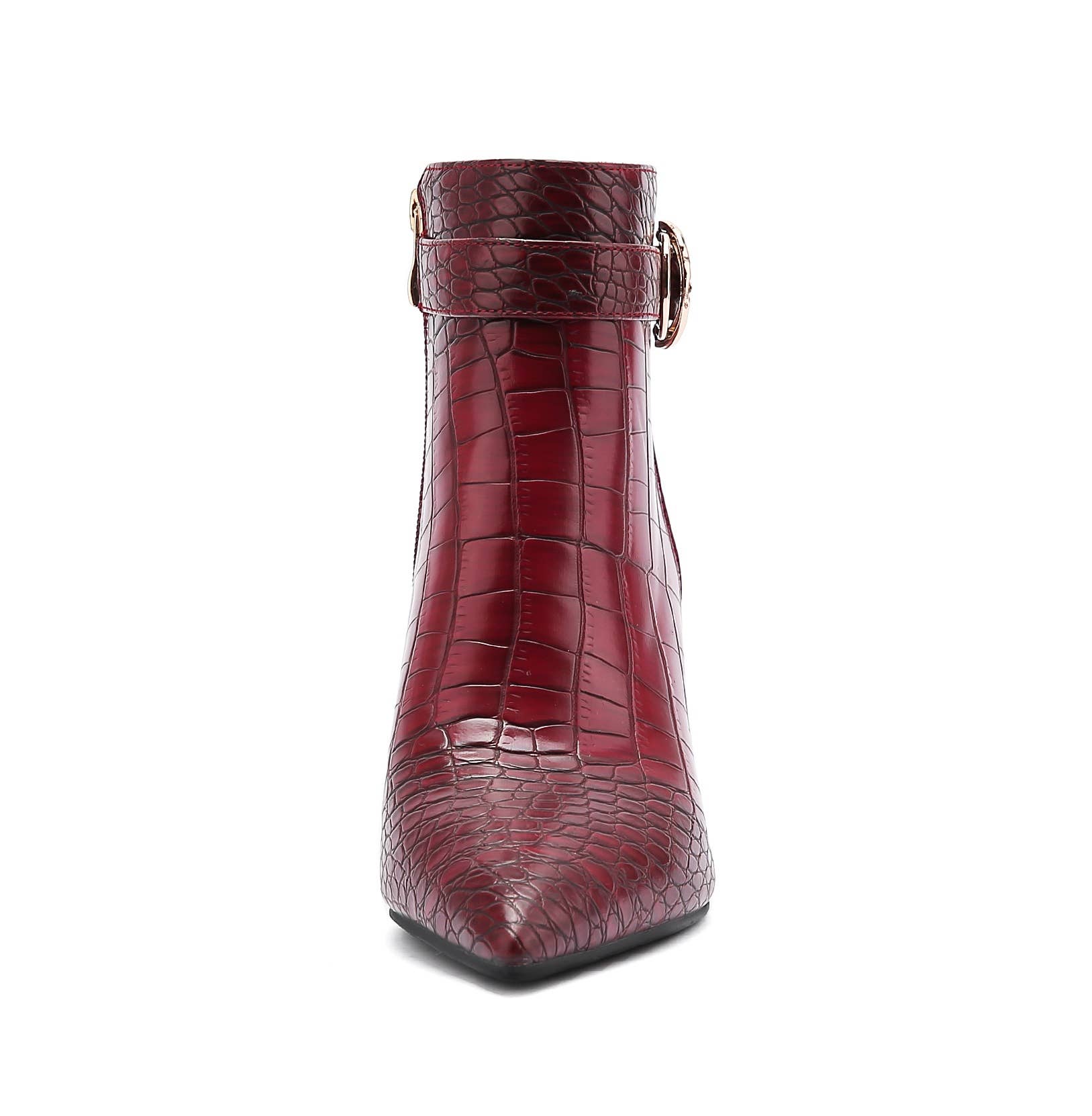 LADY COUTURE - Vendita all'ingrosso Stivaletti - Donna - Stivaletto con tacco in metallo e stampa Groovy Croco2