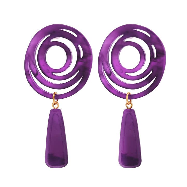 AMORINO SRL - Wholesale Dangle Earrings - Acrylic Earring - FT2348E4074