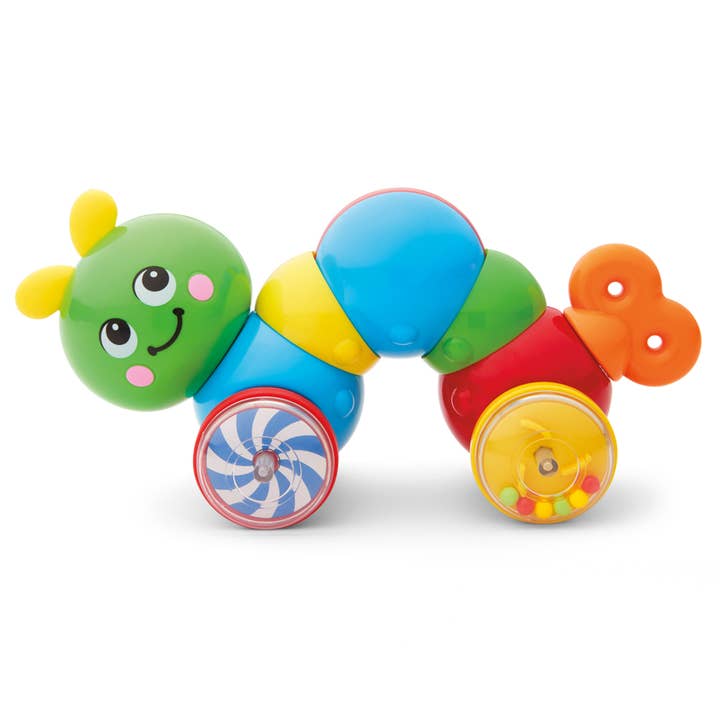 Kidoozie Press N Go Inchworm, Developmental Toy for Toddlers for wholesale by Epoch Everlasting Play