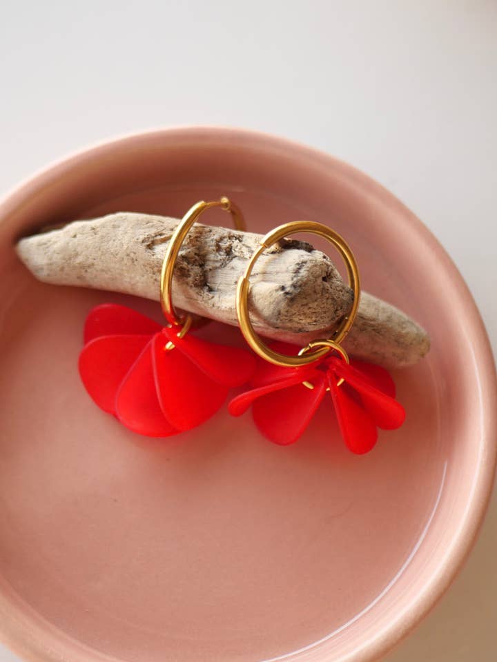 Tula earrings for wholesale by Azeria Création