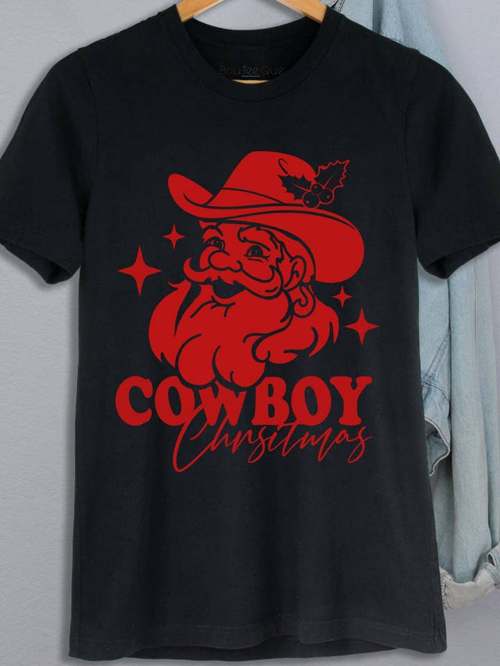 1207T - Jersey di cotone dalla vestibilità comoda - Santa Cow Boy per la vendita all'ingrosso da parte di BouTeeQue Closet