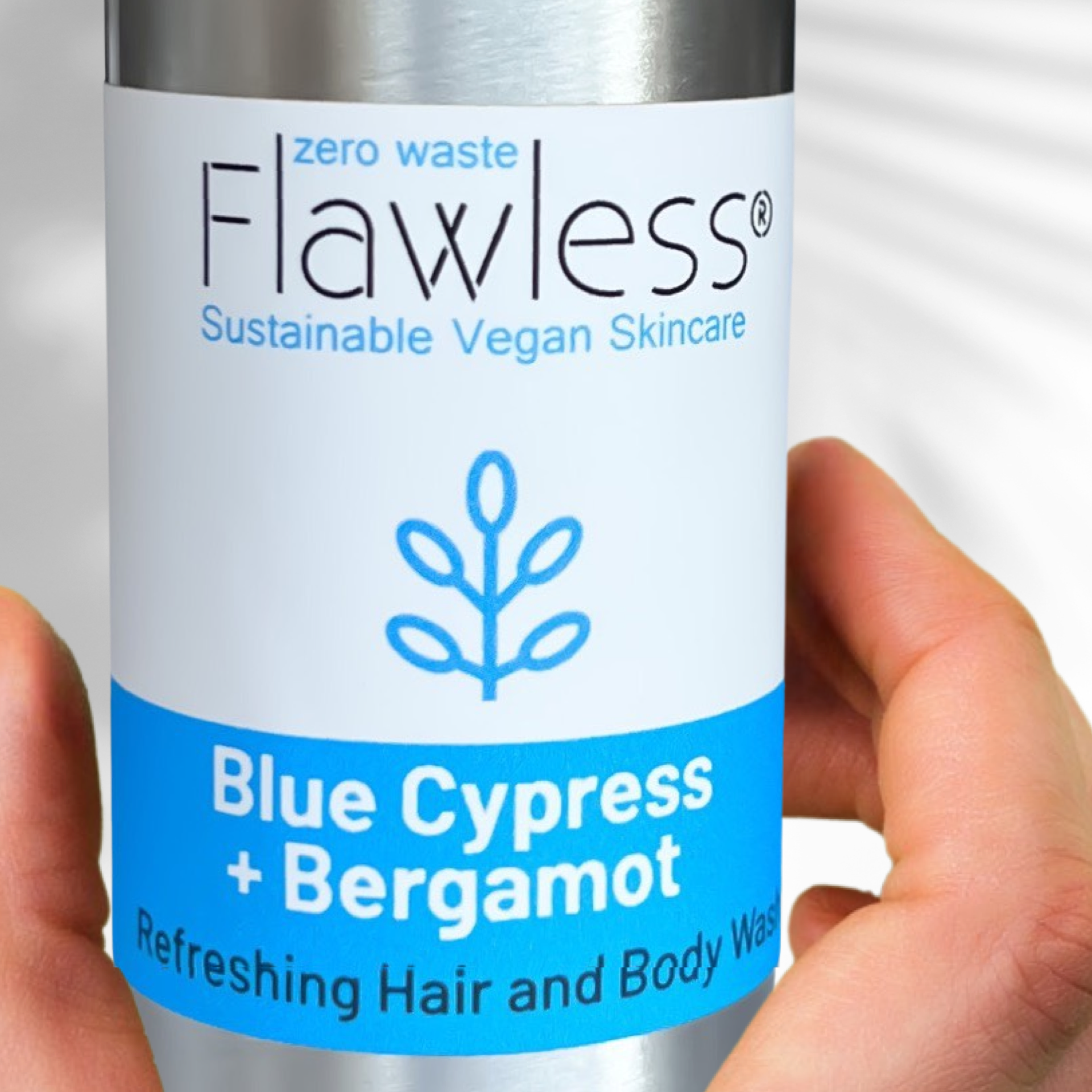 Flawless - Wholesale 2-in-1 Shampoo & Body Wash - Men's - Cypress & Bergamot - Hair and Body Wash for Men4