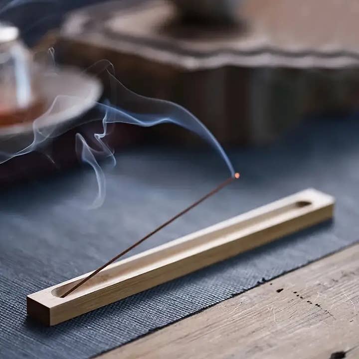 Magnifique Hearts - Wholesale Incense Holder - Handcrafted Bamboo Incense Holder, Meditation, Yoga, Decor