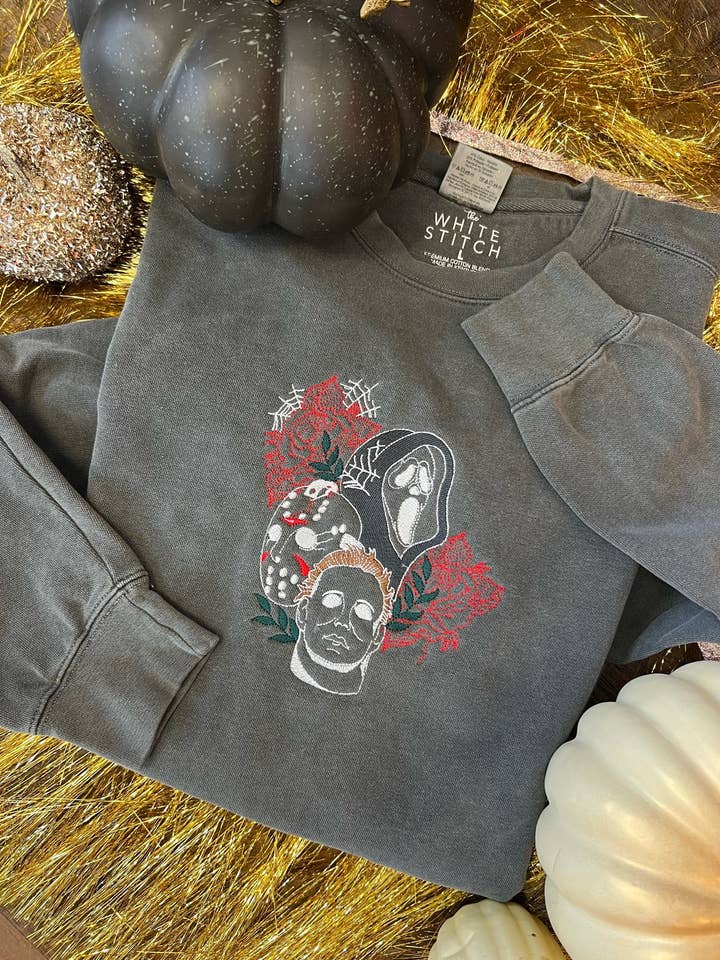 Rose Monster Face for wholesale by The White Stitch